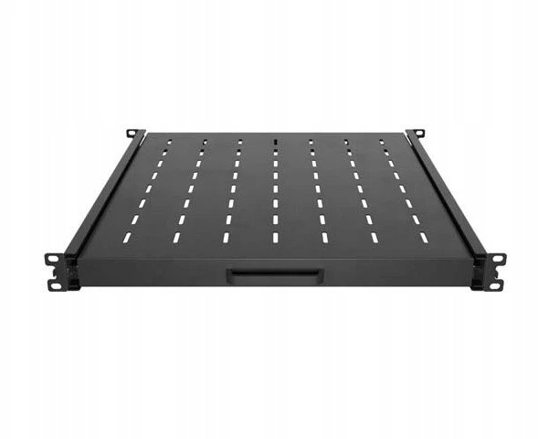 Lanberg stumdoma lentyna 19 colių rack spintelėms 500mm 1U juoda