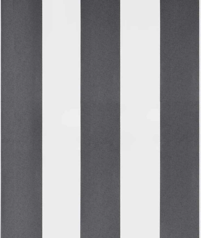 Ištraukiama markizė, antracito/balta, 3,5x2,5m, audinys