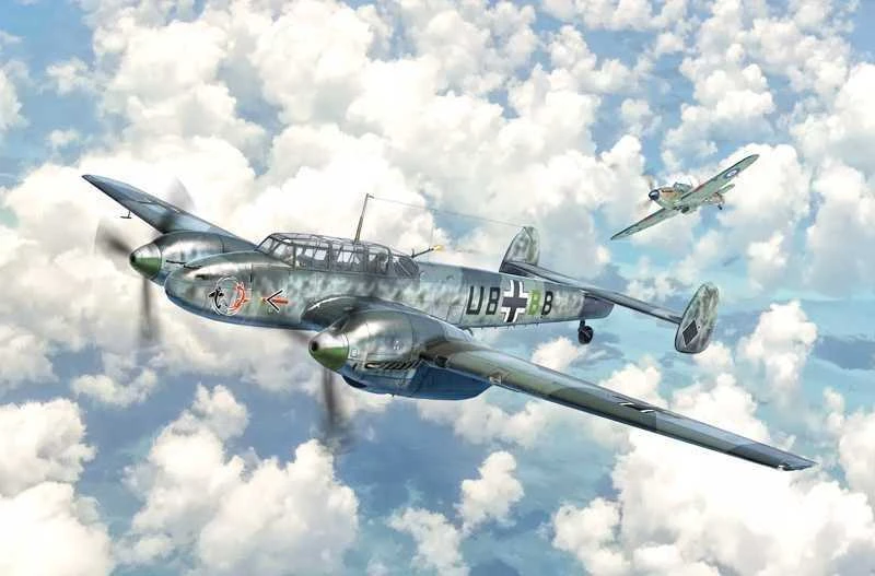 Italeri - Messerschmitt Bf 110 C Zerstörer, 1/72, 0049
