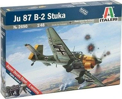 Italeri - Junkers Ju87B Stuka, 1/48, 2807