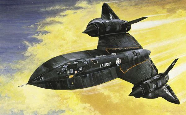 Italeri - Lockheed SR-71 Juodas Bird, 1/72, 0145