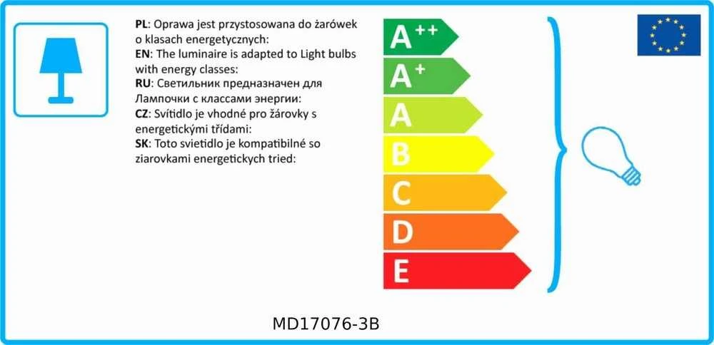 Italux Pakabinamas šviestuvas MD17076-3B