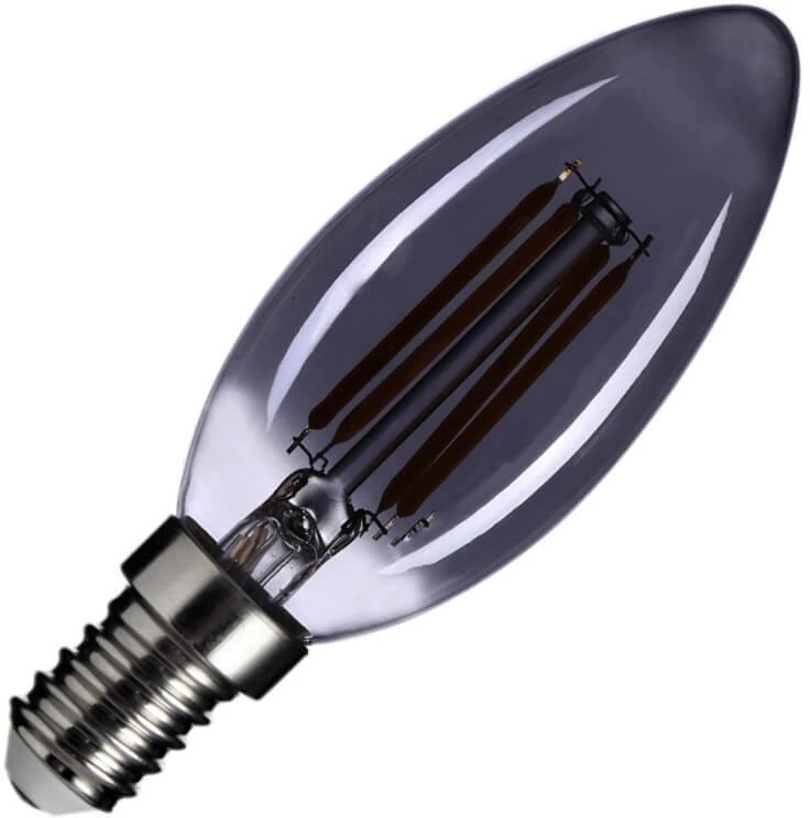 Italux 4W LED lemputė, E14, dūmų sp., 2200K, dimeriuojama