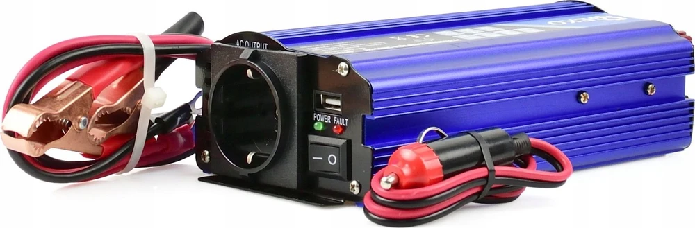 Įtampos keitiklis Geko SINUS 24V/230V 300/600W (16)