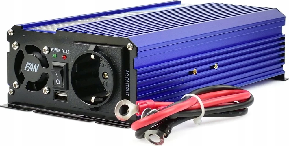 Įtampos keitiklis Geko SINUS 24V/230V 500/1000W (10)