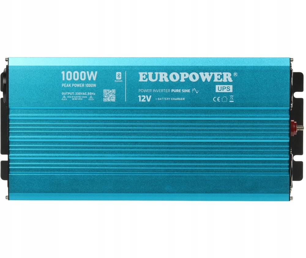 ĮTAMPOS KEITIKLIS INV/12/1000/PS/CH/S/B Bluetooth EUROPOWER