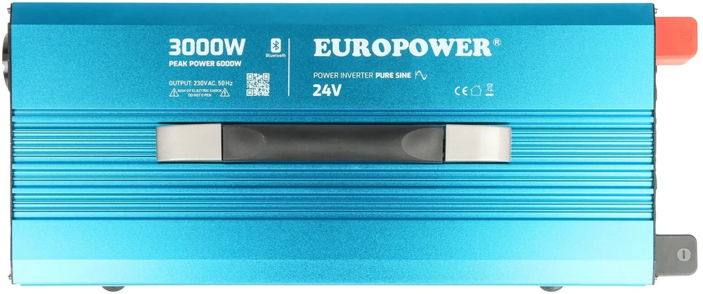 ĮTAMPOS KEITIKLIS INV/24/3000/PS/S/B Bluetooth EUROPOWER