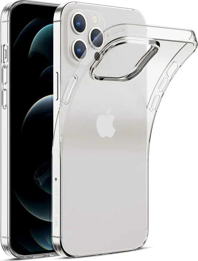 OEM dėklas, skirtas iPhone 13 PRO MAX galiniam dėklui, itin plonas, 0,5 mm, skaidrus