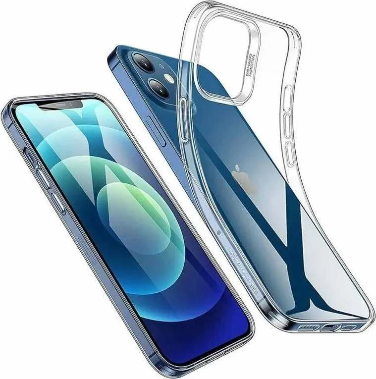 OEM dėklas, skirtas iPhone 13 PRO MAX galiniam dėklui, itin plonas, 0,5 mm, skaidrus