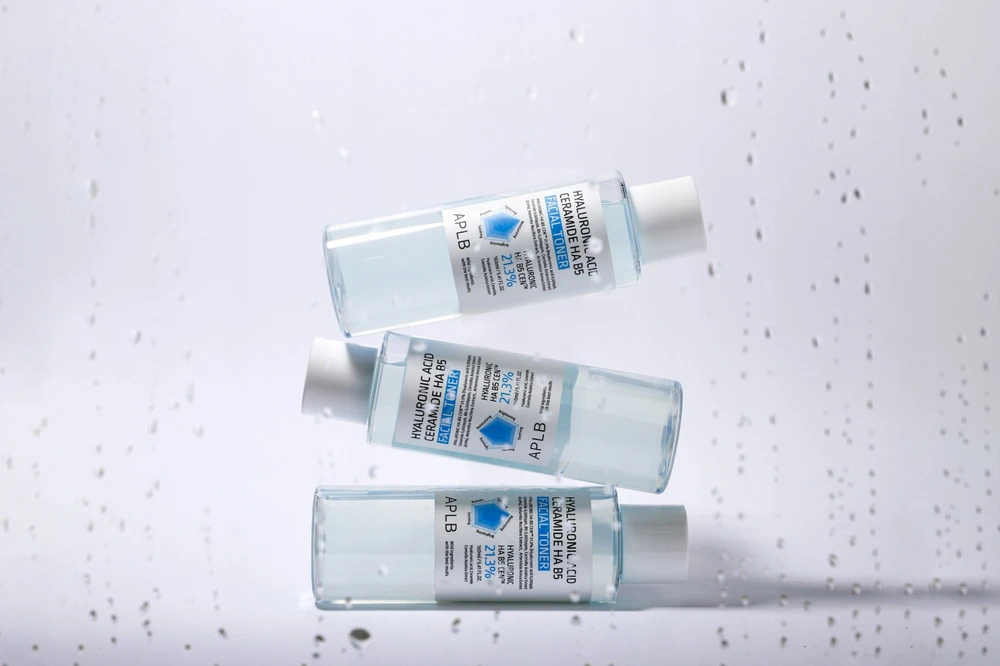 APLB Hyaluronic Acid Ceramide HA B5 Facial Toneris veido tonikas, 160 ml