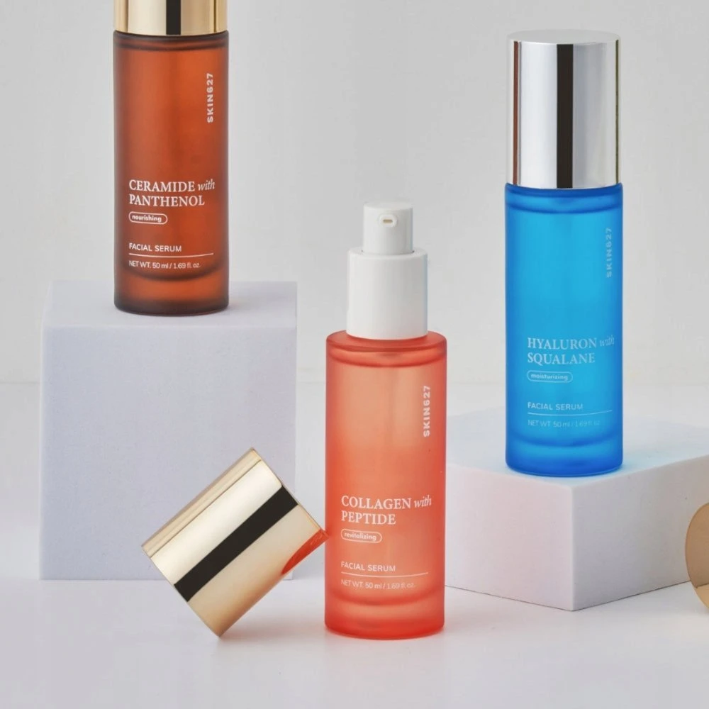 Its Skin Skin627 Kolageno ir peptidų serumas veidui nuo senėjimo, 50 ml