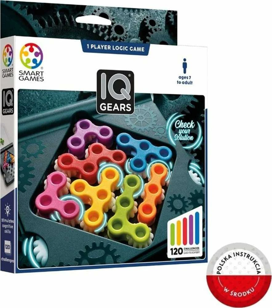 Stalo žaidimas BRAIN GAMES IQ Gear