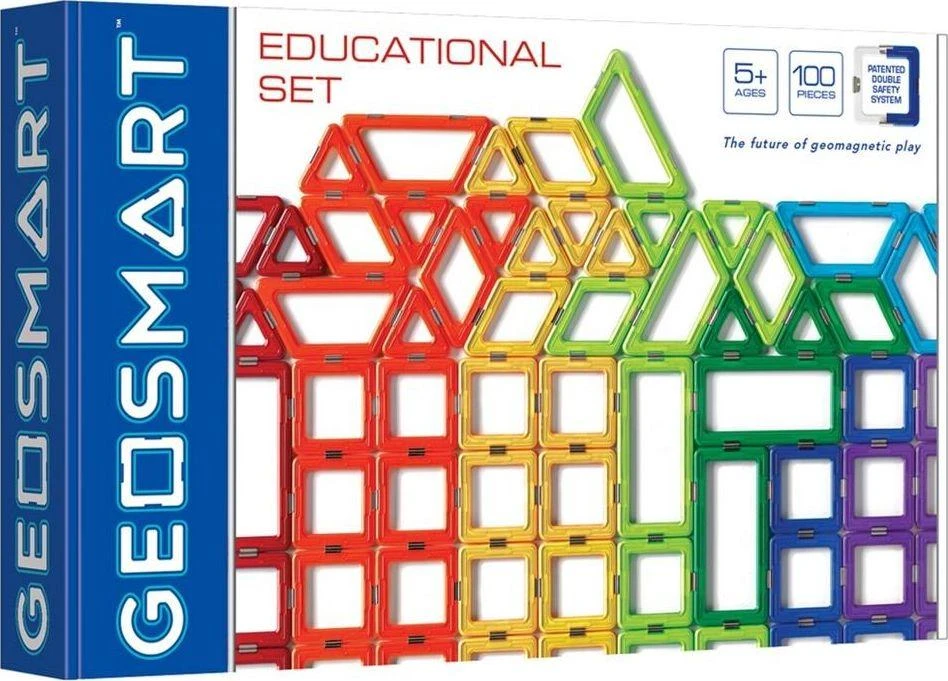 Iuvi Games GEOSMART magnetinis konstruktorius su RC Geo Educational Set 100 pcs., GEO600