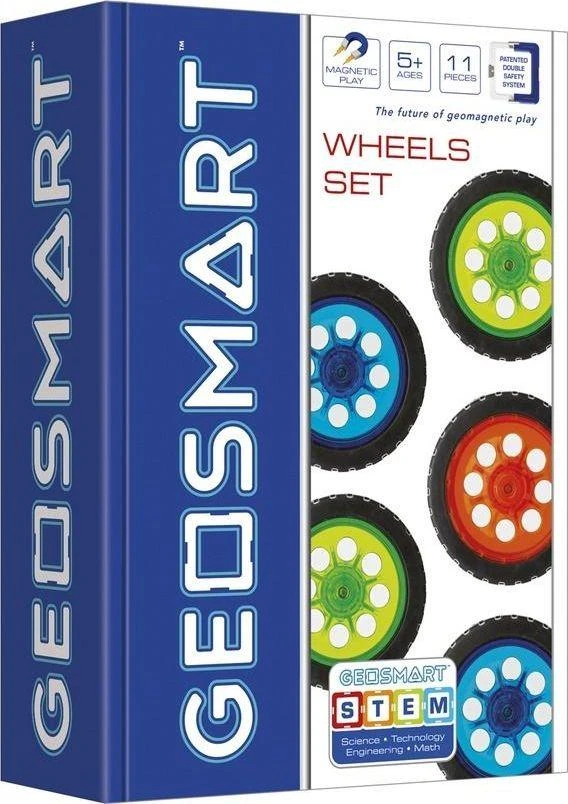 Iuvi Games GEOSMART magnetinis konstruktorius Ratų rinkinys, GEO100