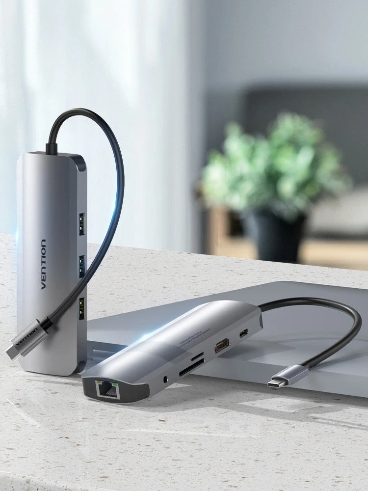 Vention USB-C šakotuvų komplektas su įvairiomis jungtimis