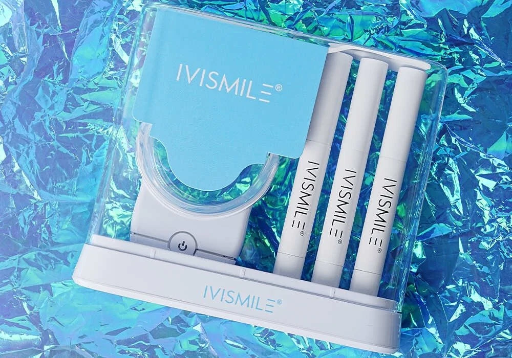 IVISMILE Dantų balinimo rinkinys IVISMILE 12TW Baltas LED 3 x Balinamasis gelis 2ml 6ml