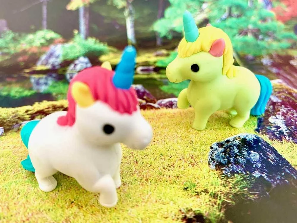 IWAKO trintukų- dėlionių rinkinys "Unicorn & Pegasus" ER-BRI067