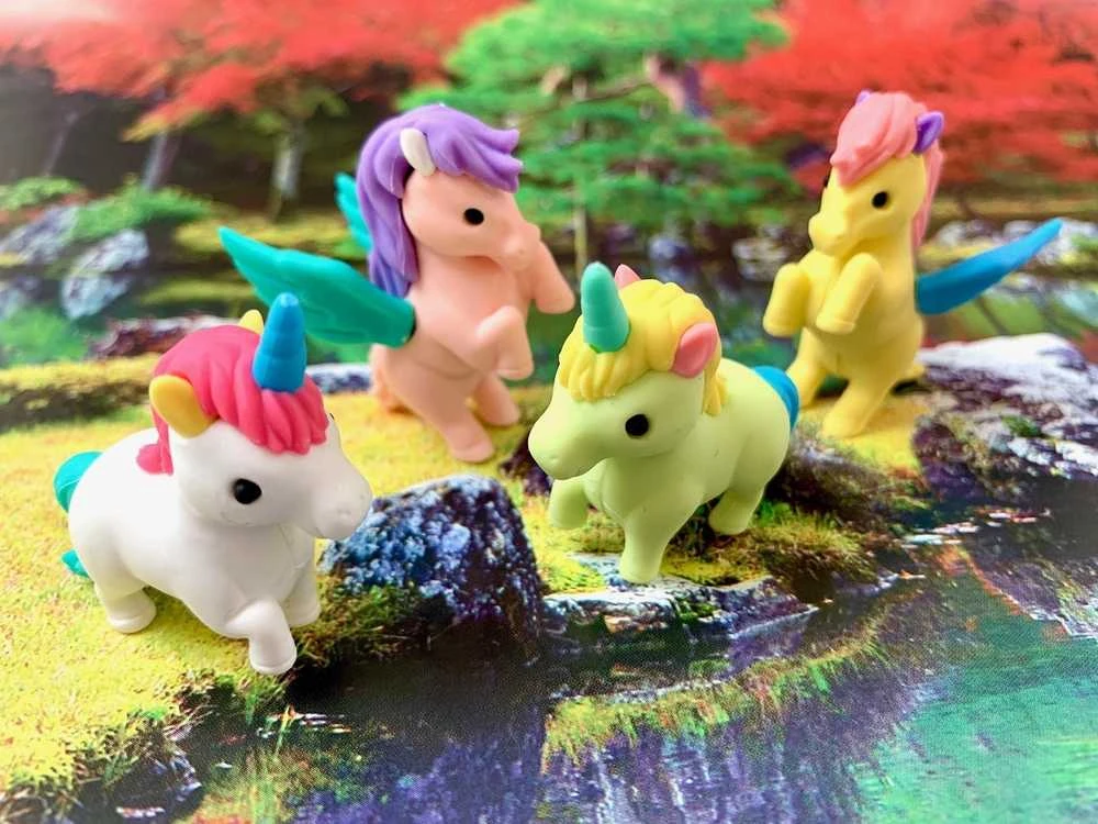 IWAKO trintukų- dėlionių rinkinys "Unicorn & Pegasus" ER-BRI067