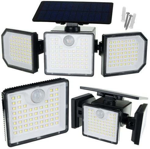 Lubinis šviestuvas Solar lamp 167LED 500lm Izoxis 24633