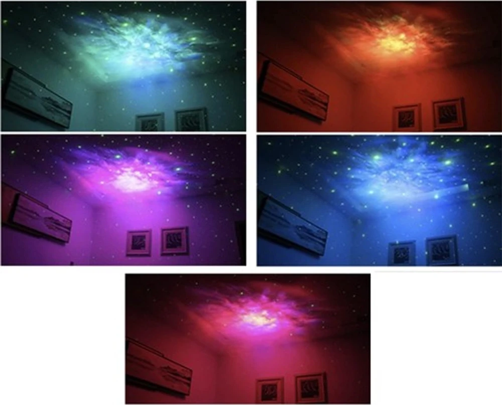Izoxis 21857 astronautas LED žvaigždžių projektorius