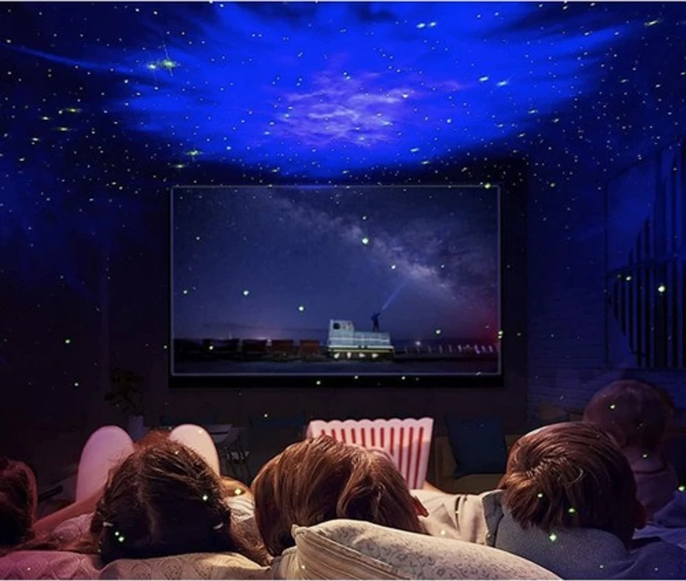 Izoxis 21857 astronautas LED žvaigždžių projektorius