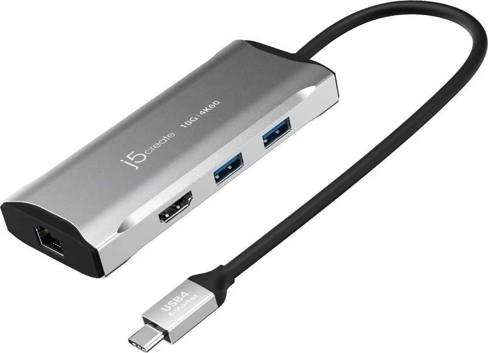 J5create – 4k60 Elite USB-C 10Gbps kelioninis dokas
