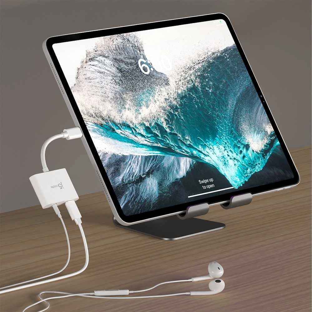 J5create – USB-C į 3,5 mm garso adapteris su maitinimo šaltiniu