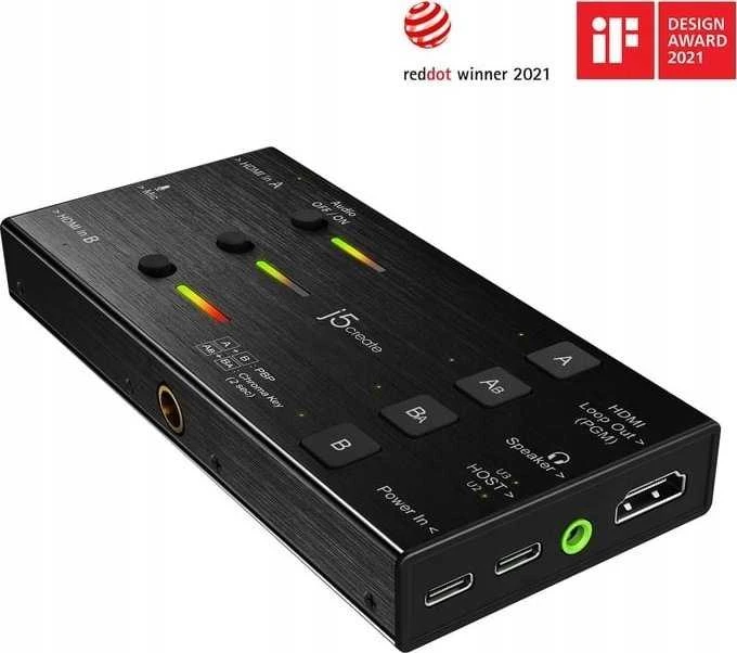 J5create – dvigubas HDMI vaizdo įrašymo įrenginys