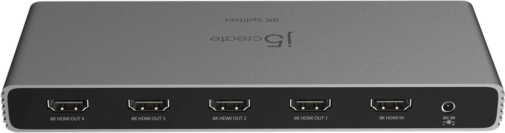 j5create Rozdzielacz HDMI 2.1 8K 4-kierunkowy (JDSH814-N)