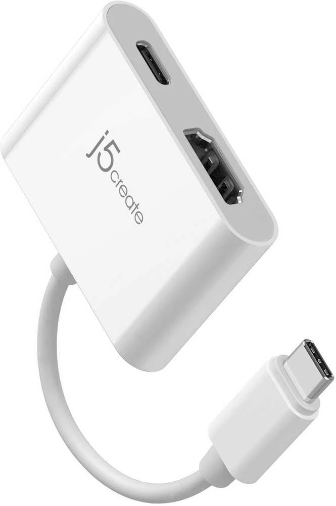 J5create – USB-C į 4K HDMI adapteris su maitinimo šaltiniu