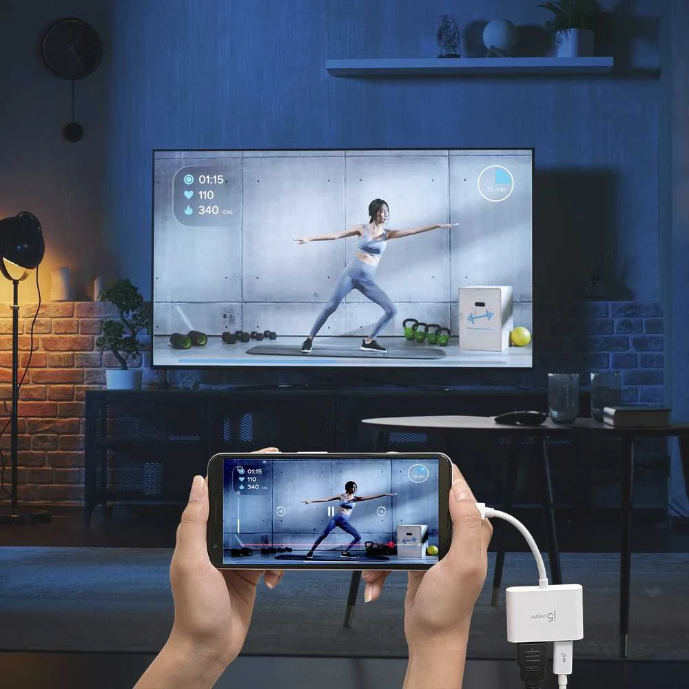 J5create – USB-C į 4K HDMI adapteris su maitinimo šaltiniu