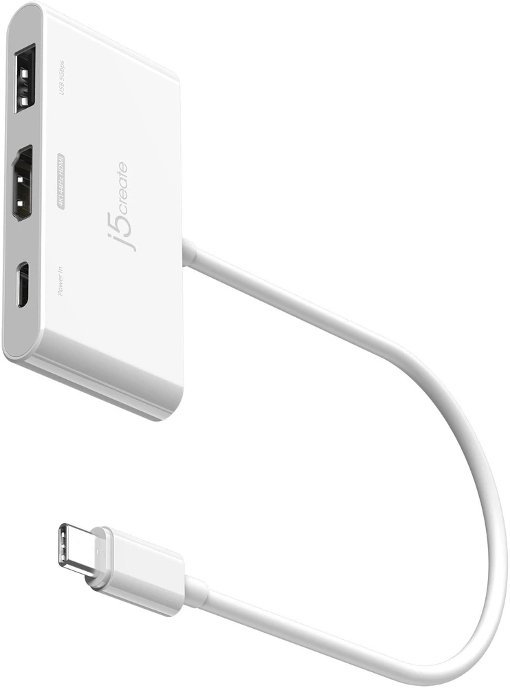 J5create – USB-C į HDMI 4K 144Hz ir USB 3.2 su 100W maitinimo šaltiniu