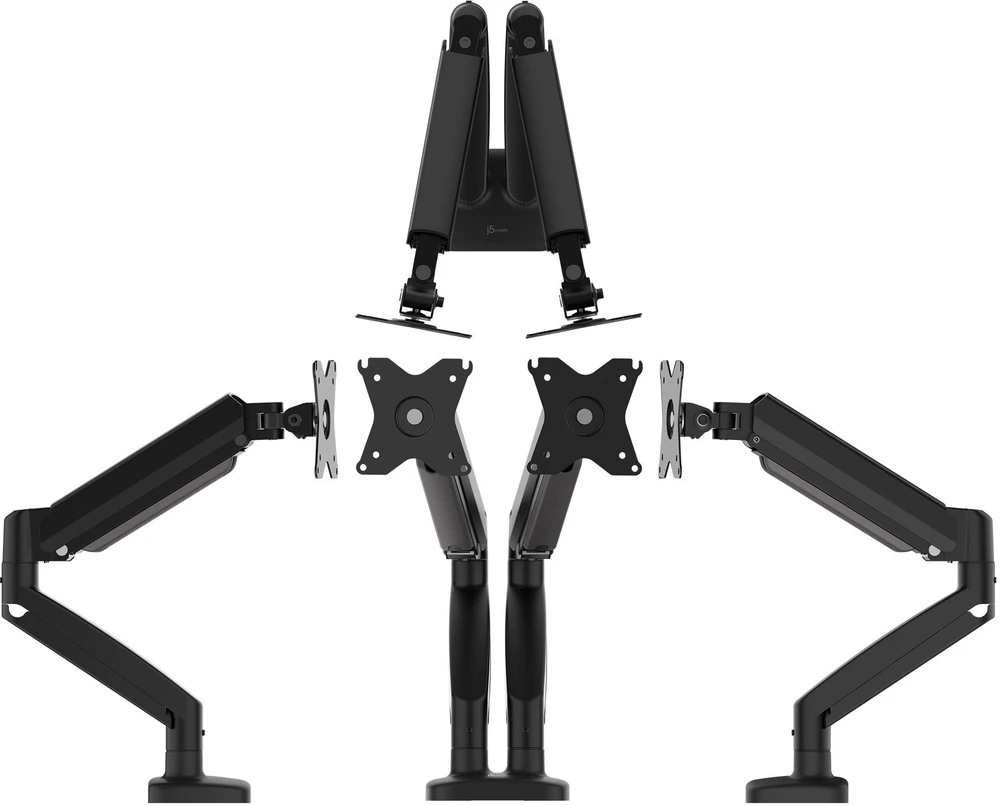 Laikiklis J5create - Ergonomic Dual Monitorius Mount