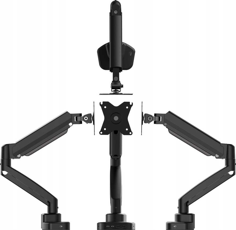 J5create - ergonomiškas monitoriaus laikiklis su doku