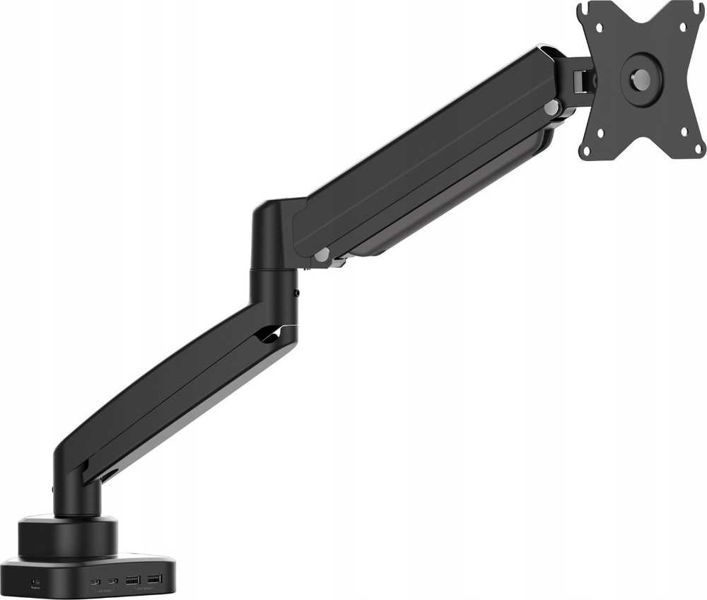 J5create - ergonomiškas monitoriaus laikiklis su doku