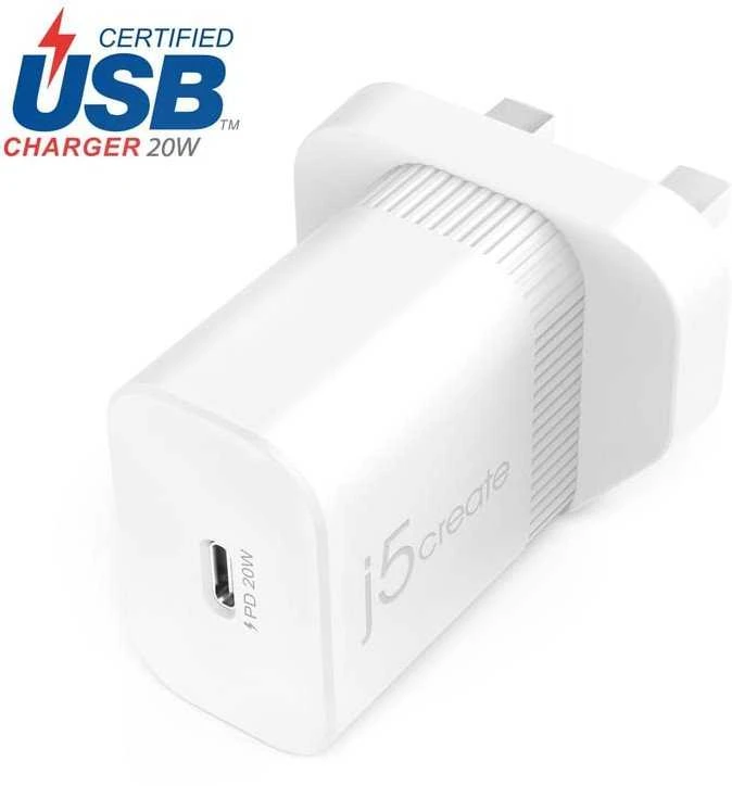 Atsuktuvas j5create JUP1420-FN ścienna 1 USB-C 20 W (JUP1420-FN)
