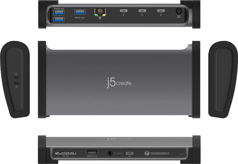 j5create „Thunderbolt 4“ stotis / replikatorius (JTD562-EN)