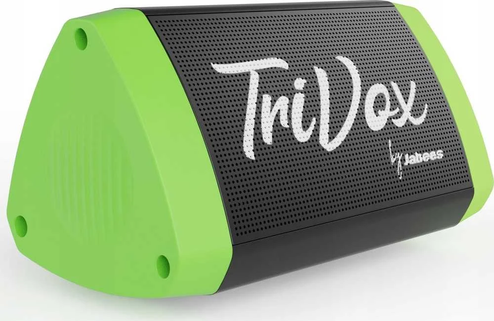 Jabees Trivox 7w nešiojama kolonėlė, Žalios spalvos