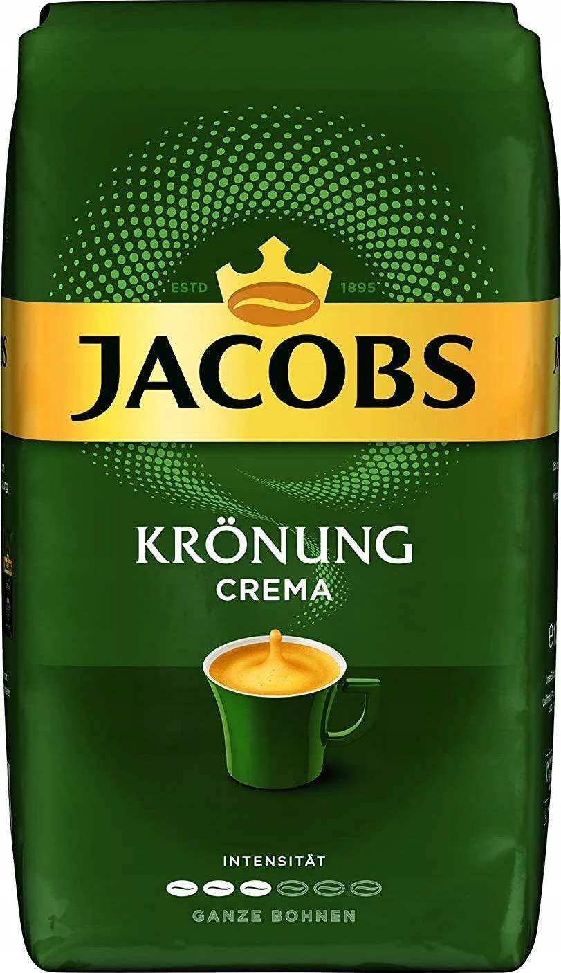 Jacobs Kronung Caffe Crema kavos pupelės 1kg