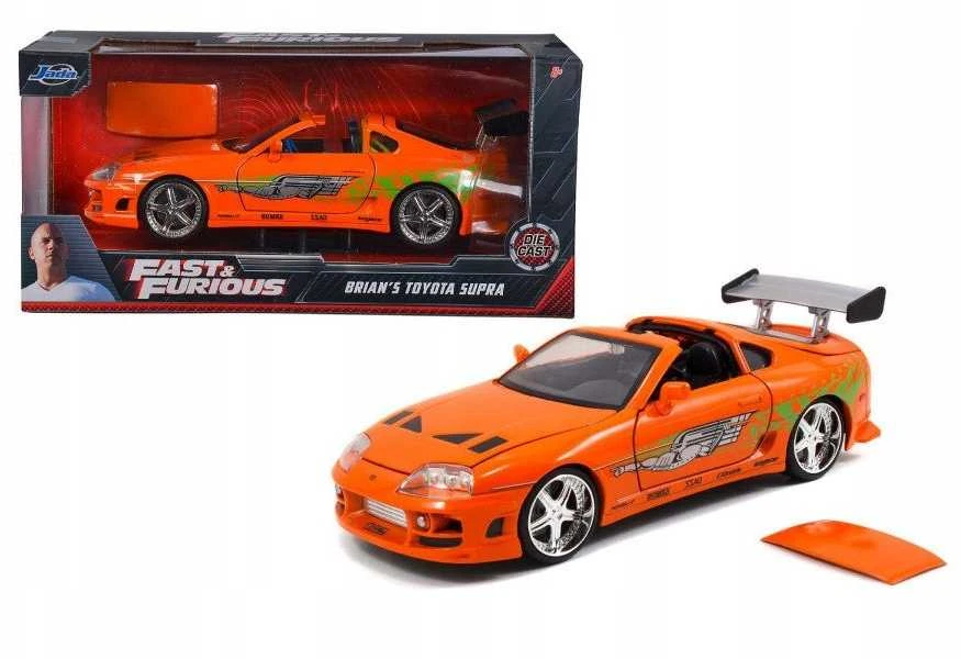 SIMBA JADA F_F Toyota Supra oranžinis 1995 1:24 9397168314