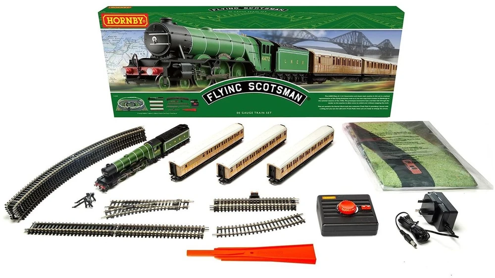 Jada Toys Hornby OO 1:76 rinkinys Flying Scotsman traukinio modelis