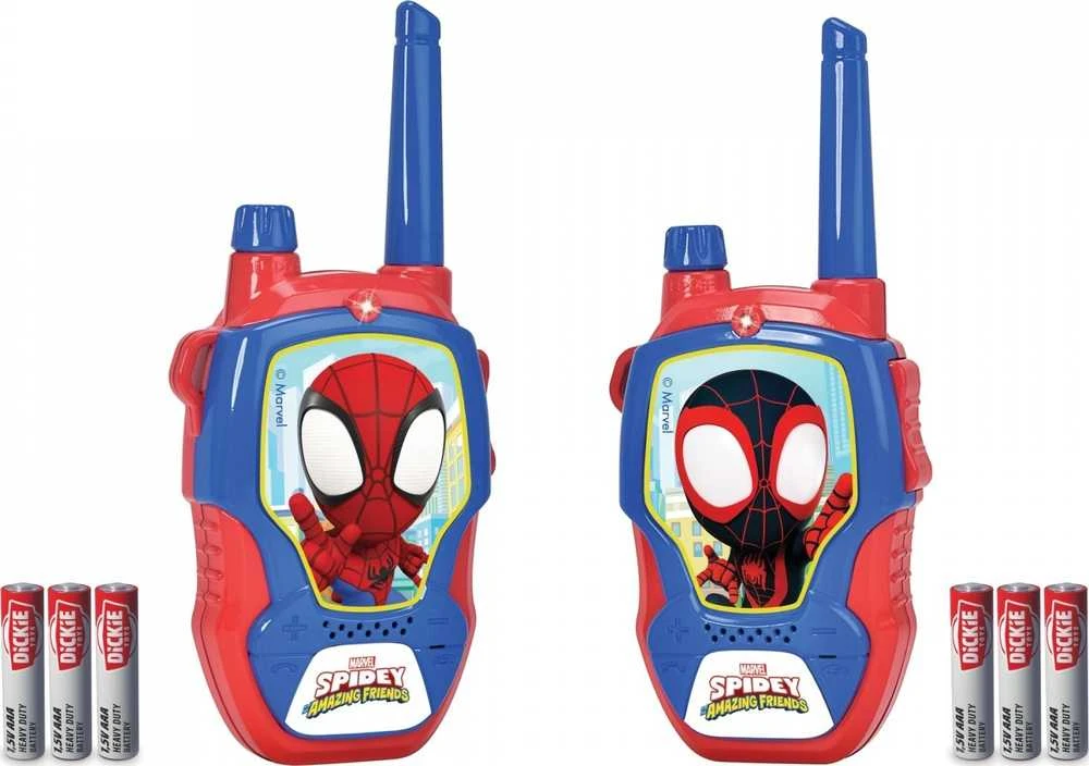 Jada Toys Jada Walkie Talkie Spidey 2,4 GHz 2 dalių rinkinys 203222000