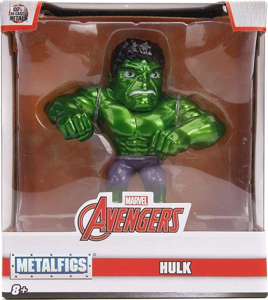 Mattel Jada,Disney Jada - Marvel - Hulko figūrėlė (10 cm) (253221001)