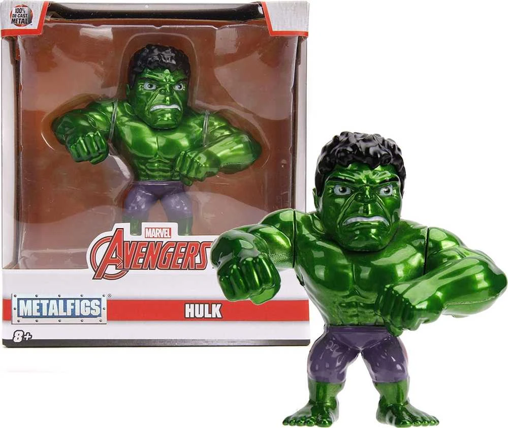 Mattel Jada,Disney Jada - Marvel - Hulko figūrėlė (10 cm) (253221001)