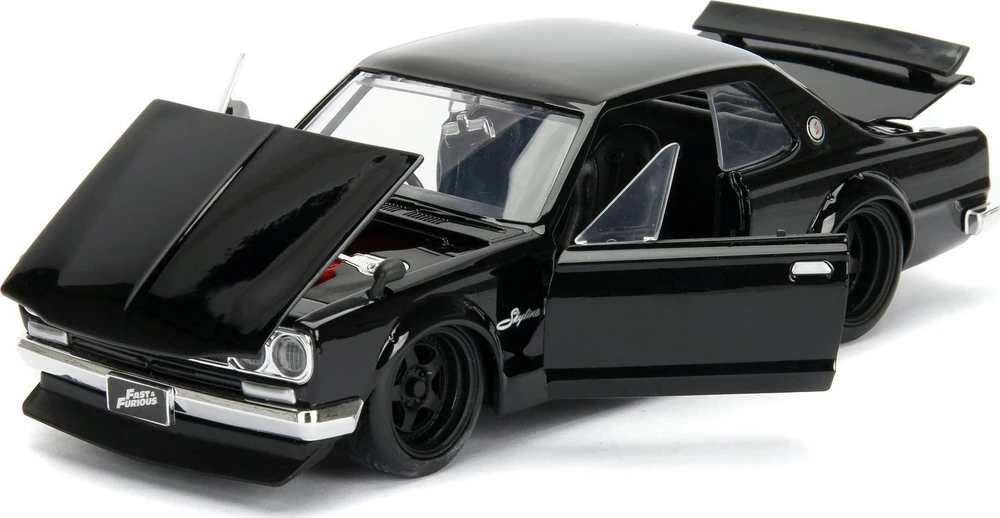 SIMBA Jada Toys Nissan Skyline 2000 GT-R Fast ir Fast Fast & Furous 1: 24 (12341)