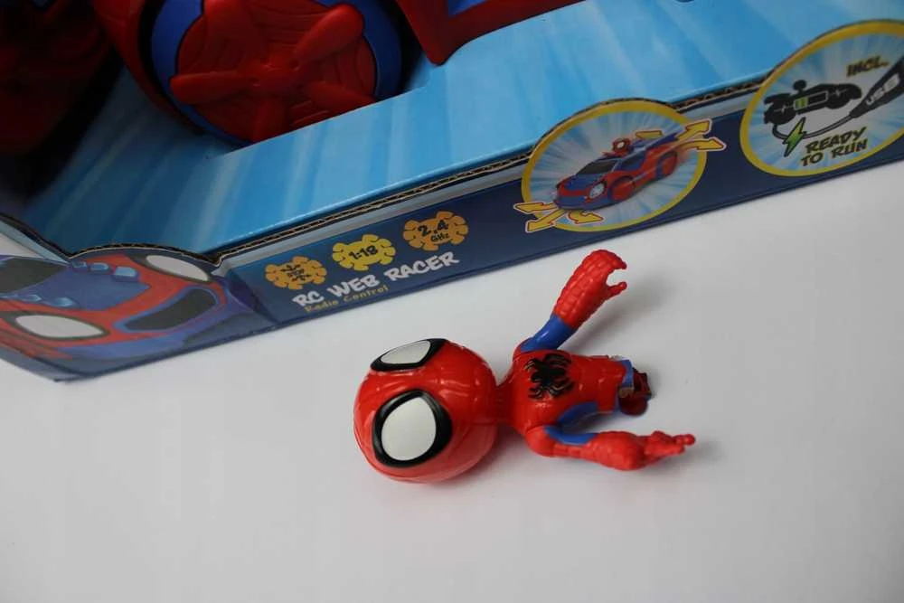 SIB Jada Toys Jada RC Spidey Web Racer, 1:18 Radijo bangomis valdomas (RC) modelis Vikšrinis sunkvežimis Elektrinis variklis