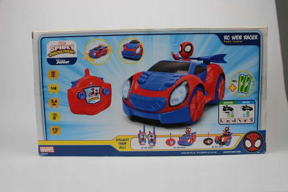 SIB Jada Toys Jada RC Spidey Web Racer, 1:18 Radijo bangomis valdomas (RC) modelis Vikšrinis sunkvežimis Elektrinis variklis