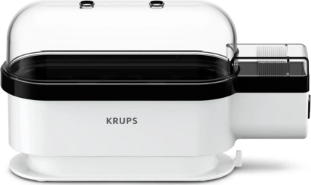 KRUPS kiaušinių virimo aparatas 3 kiaušiniams, 2 virimo režimai, EG234115