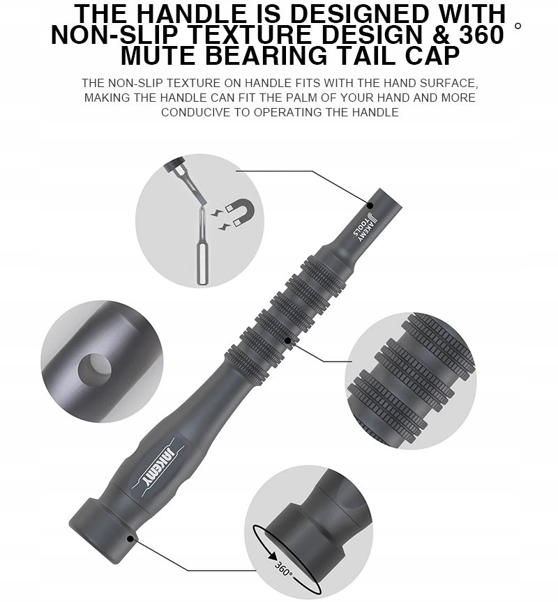 JAKEMY JM-8174 atsuktuvų rinkinys (45 viename)