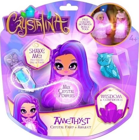 Jakks Pacific Crystalina „Išmintis“ šviečianti fėja ir papuošalai